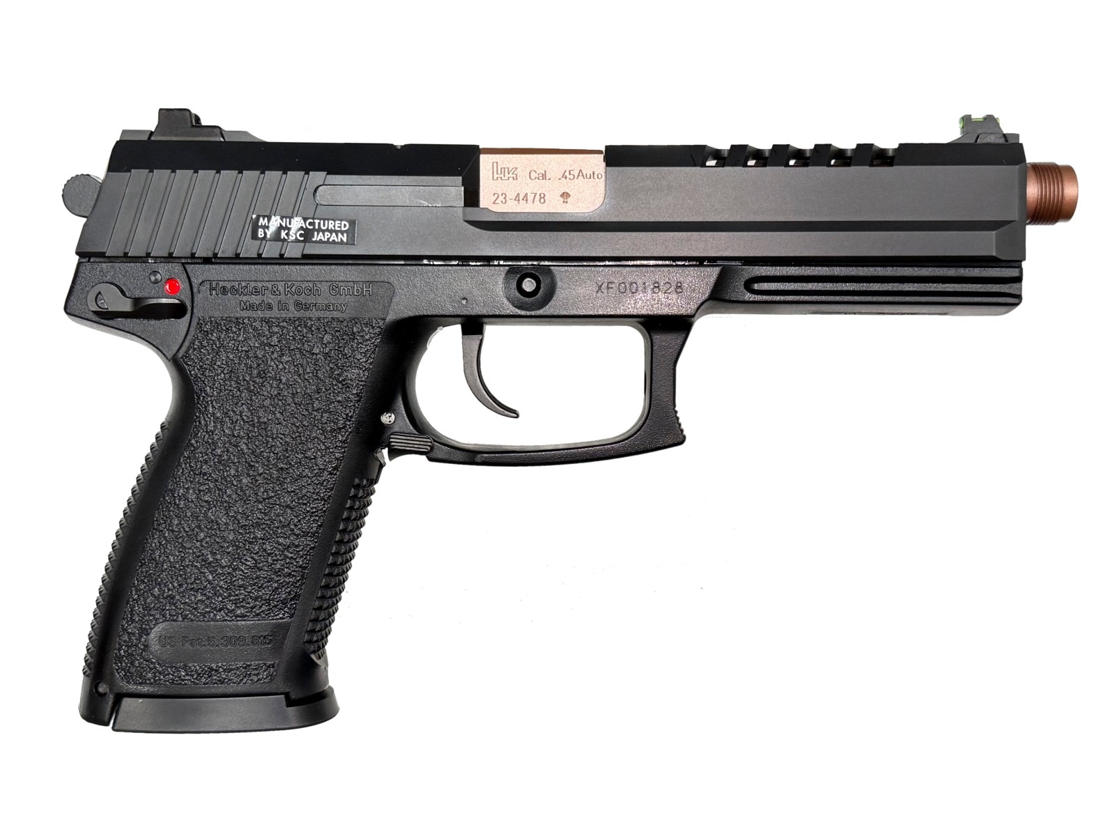 KSC MK23 コマーシャル スライドHW ディープブラックコーティング KSC】MK23 SOCOMピストル コマーシャル ディープブラック