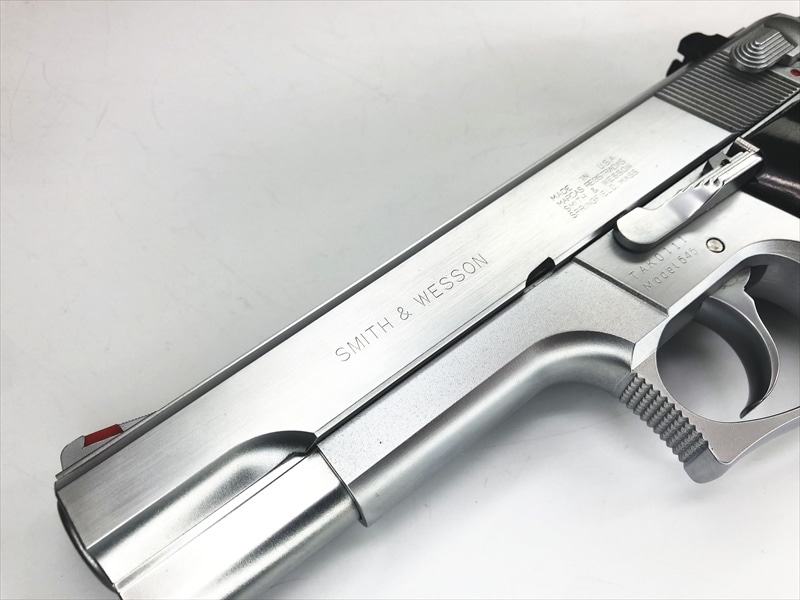売り切れ【特選中古品】固定スライドガスガン MGC S&W M645 シルバー
