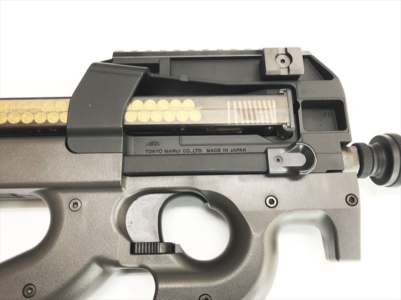 マルイ スタンダード電動ガン P90TR中古品。合法品。18歳以上用。 マルイ スタンダード電動ガン P90TR中古品。合法品。18歳以上用