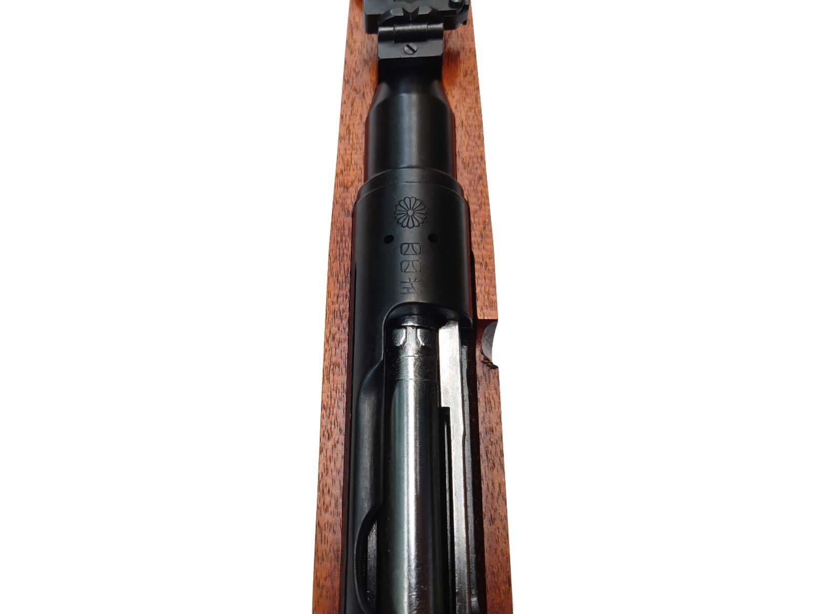 タナカ ガスガン 四四式騎銃 ブラック 鬼胡桃銃床仕様 Ver.2