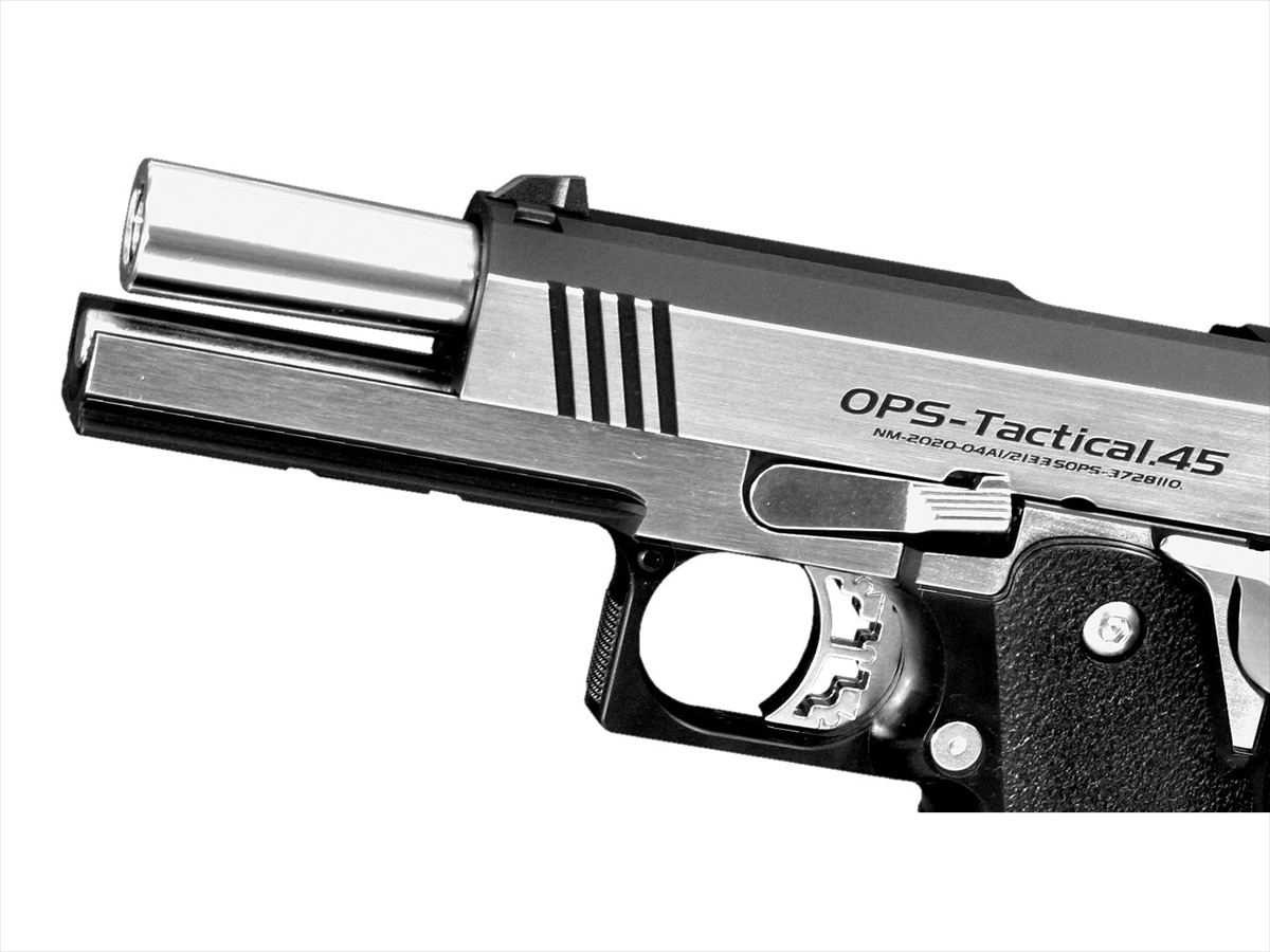 東京マルイ ガスブローバック ハイキャパカスタム デュアルステンレス