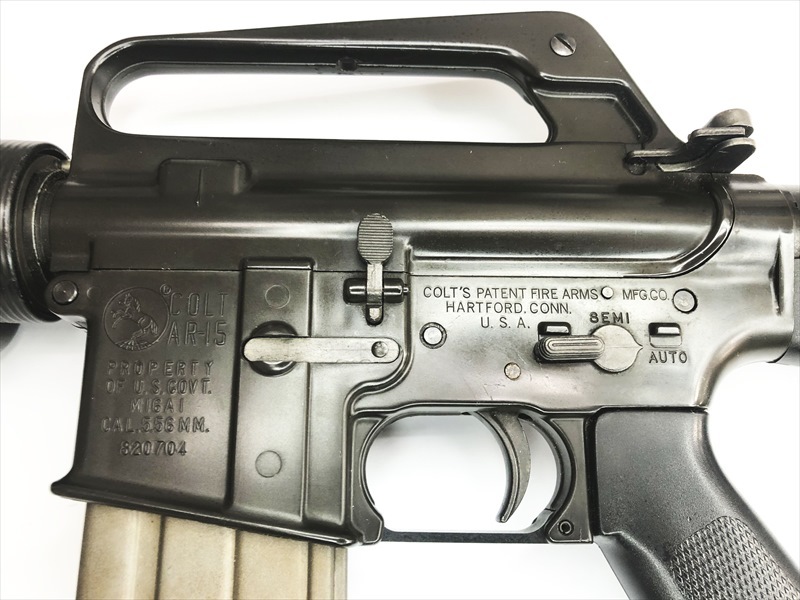 MGC Ｍ16A1CP　モデルガン銃身にインサート入り　安全に問題有りません 特選中古品】発火モデルガン MGC コルトM16A1(SPG) ABS CP-BLK