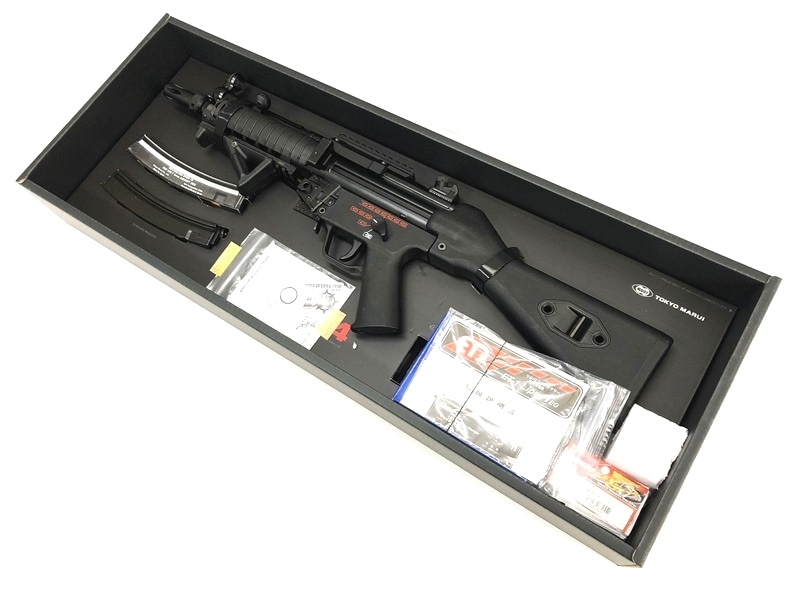 新古品　次世代電動ガン MP5A4 純正マガジン＋1.他外装カスタム 新古品 次世代電動ガン MP5A4 純正マガジン＋1.他外装カスタム