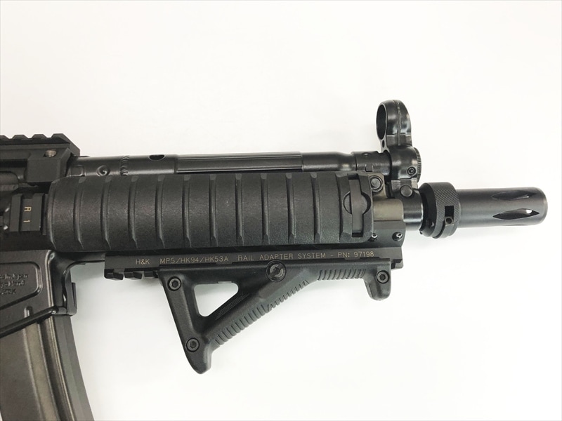 中古　東京マルイ　R.A.S 電動ガン 東京マルイ] MP5 R.A.S. 電動ガン フォアグリップ/ダットサイト