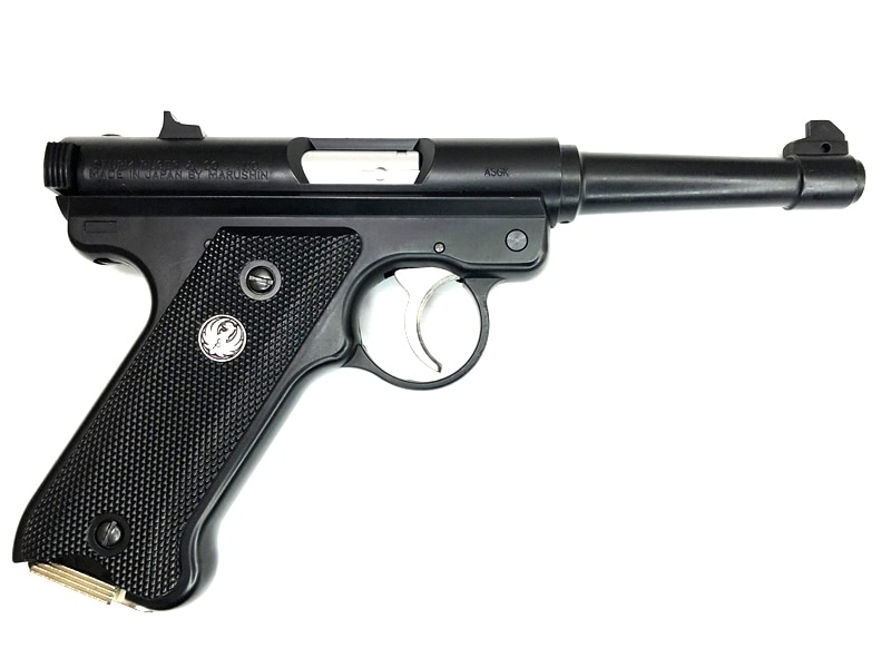 マルシン 固定ガスガン スタームルガーmk1 マルシン スタームルガー MK1 アサシン 6mm ABS ブラック