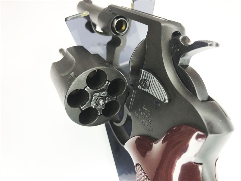 売り切れ【特選中古品】カート式ガスリボルバー マルシン 8mmBB ポリス