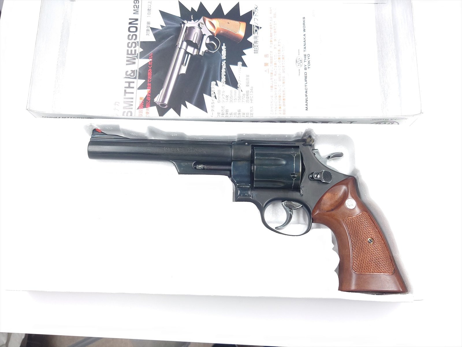 特選中古品】ガスリボルバー タナカワークス S&W M29 6.5インチ