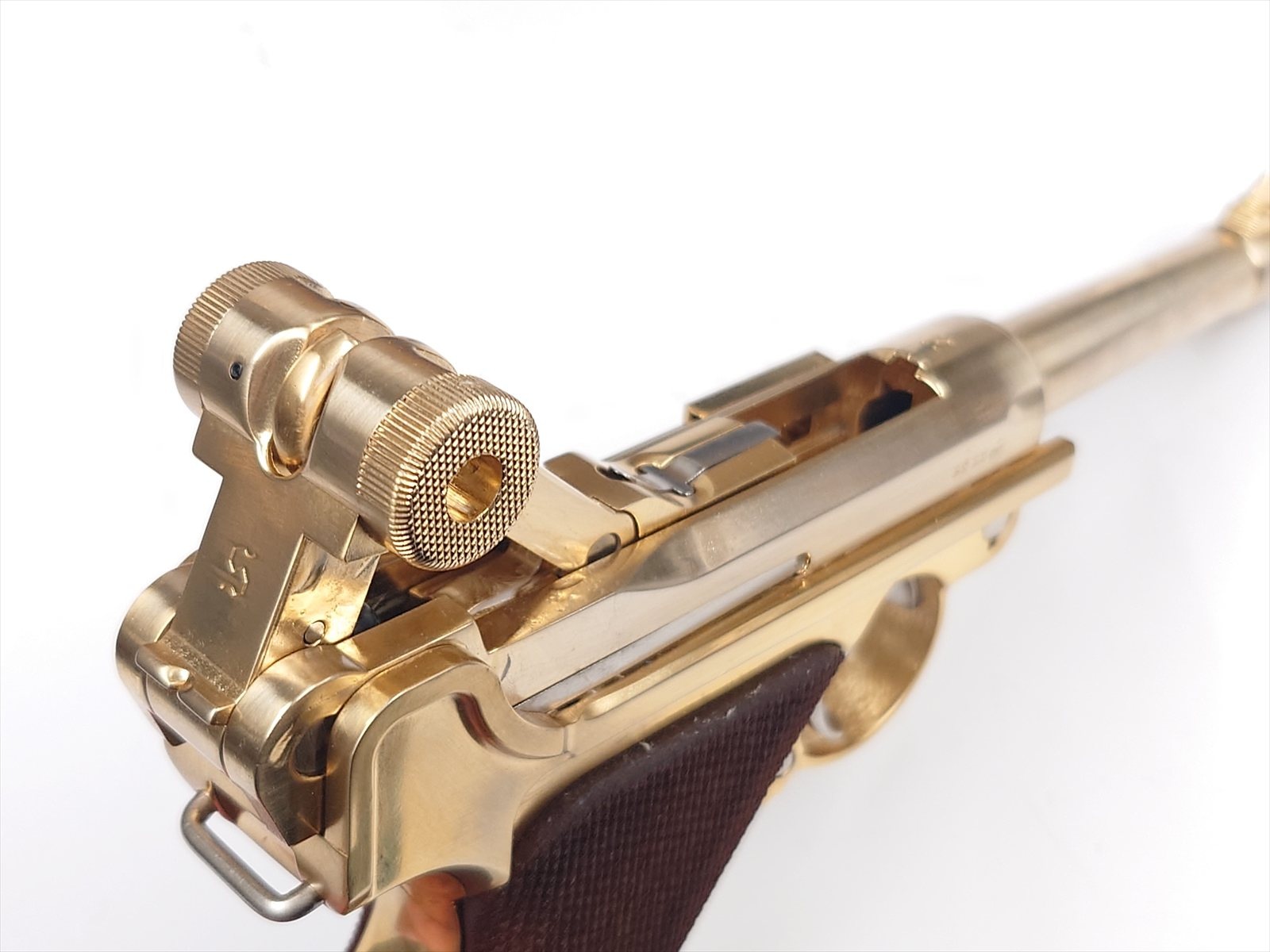 特選中古品】金属ダミーカートモデルガン マルシン ルガーP08 4インチ