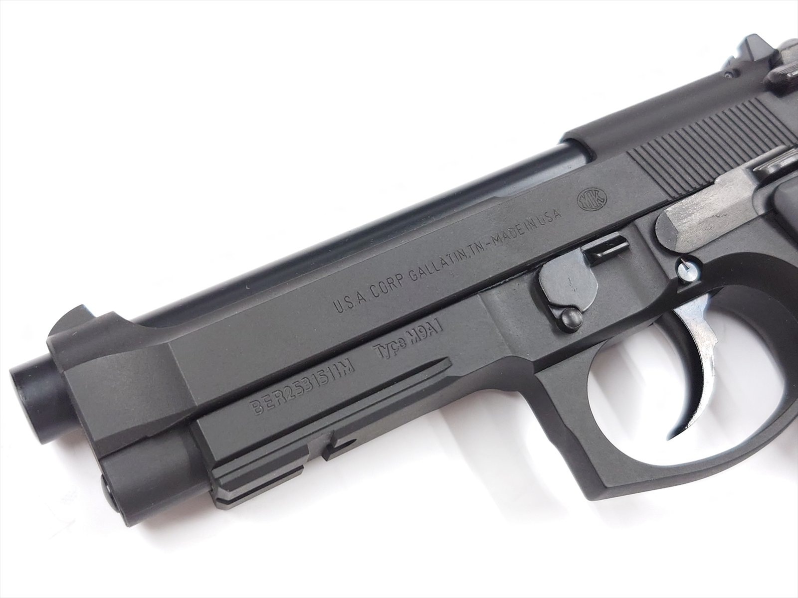 特選中古品】発火モデルガン マルシン M9A1 ブラックHW [11849] | 特選