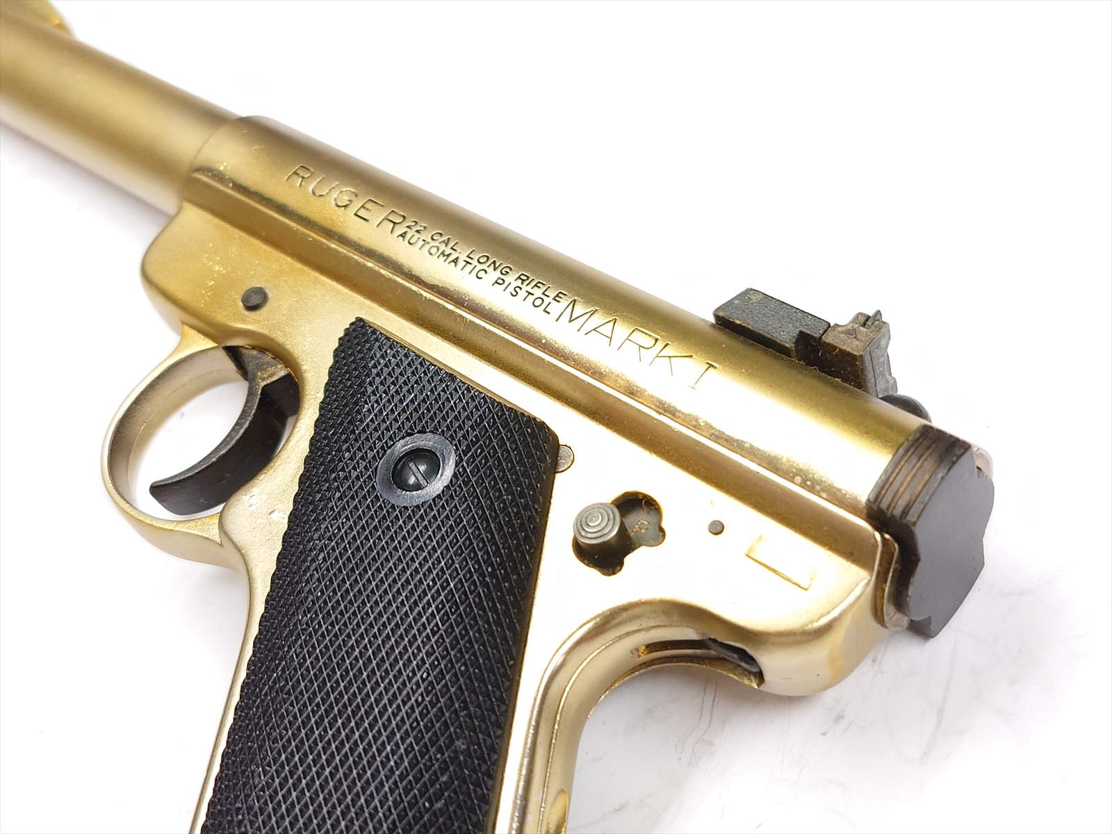 特選中古品】金属モデルガン CMC RUGER.22 MK1 5.5inch ブルバレル ※再