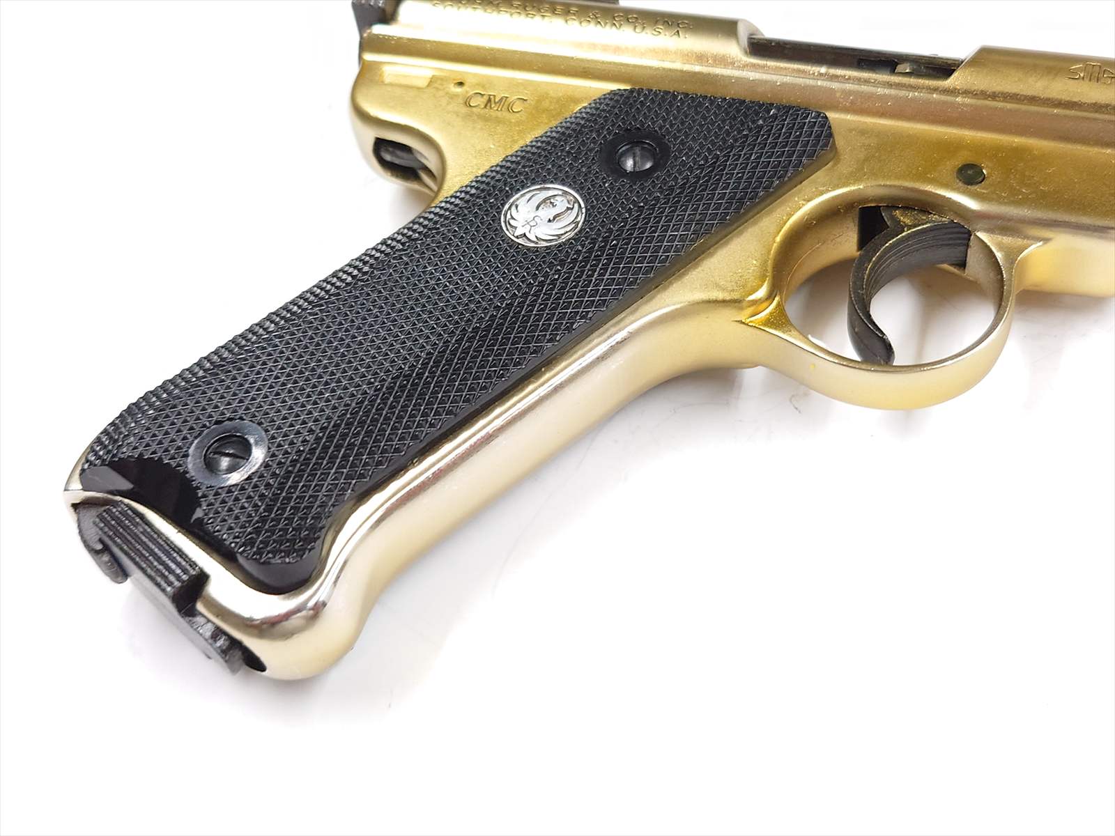 特選中古品】金属モデルガン CMC RUGER.22 MK1 5.5inch ブルバレル ※再