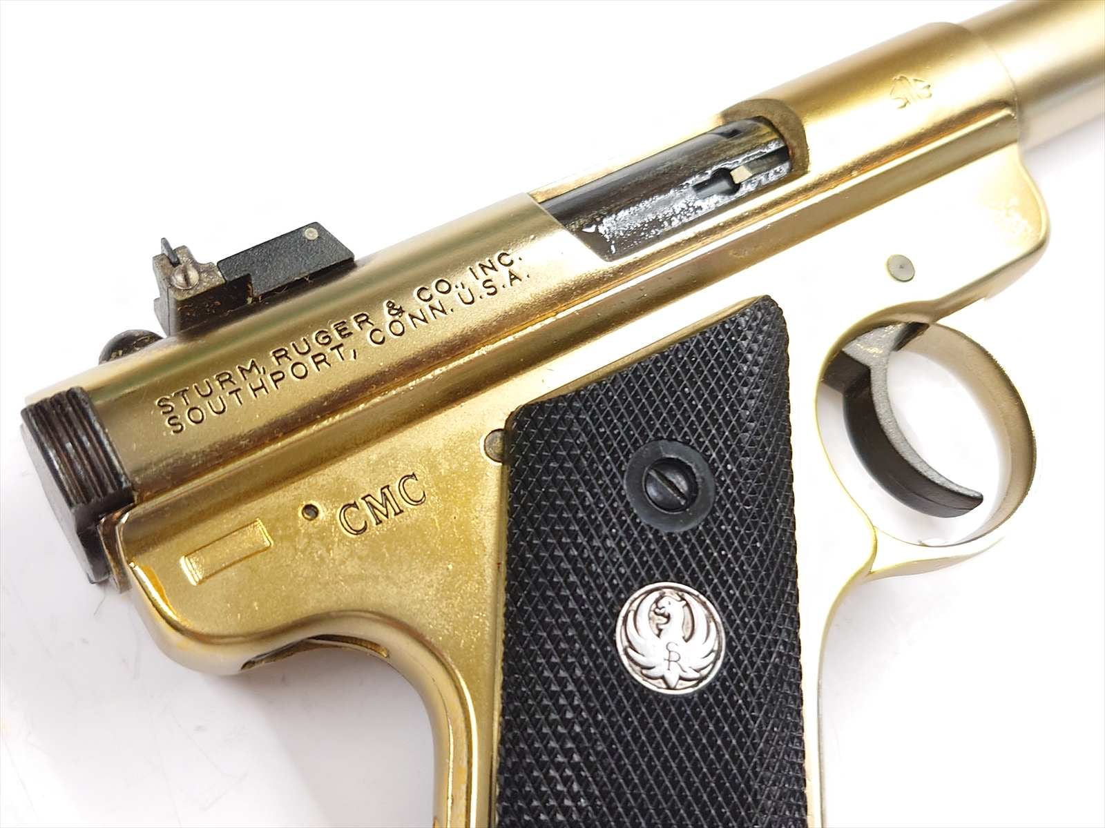 CMC RUGER MARK I 22 CAL モデルガン 特選中古品】金属モデルガン CMC RUGER.22 MK1 5.5inch ブルバレル ※再