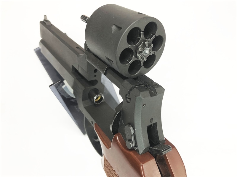 売り切れ【特選中古品】カート式ガスリボルバー マルシン 8mmBB 『攻殻