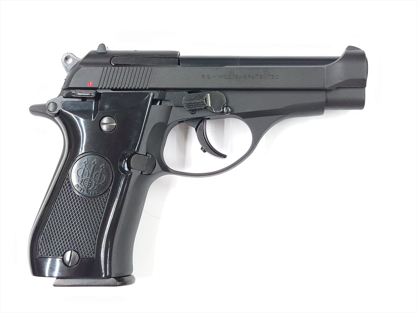 マルシン　ベレッタ モデルガン ブラック 特選中古品】発火モデルガン マルシン ベレッタM84 ブラックHW 強化版