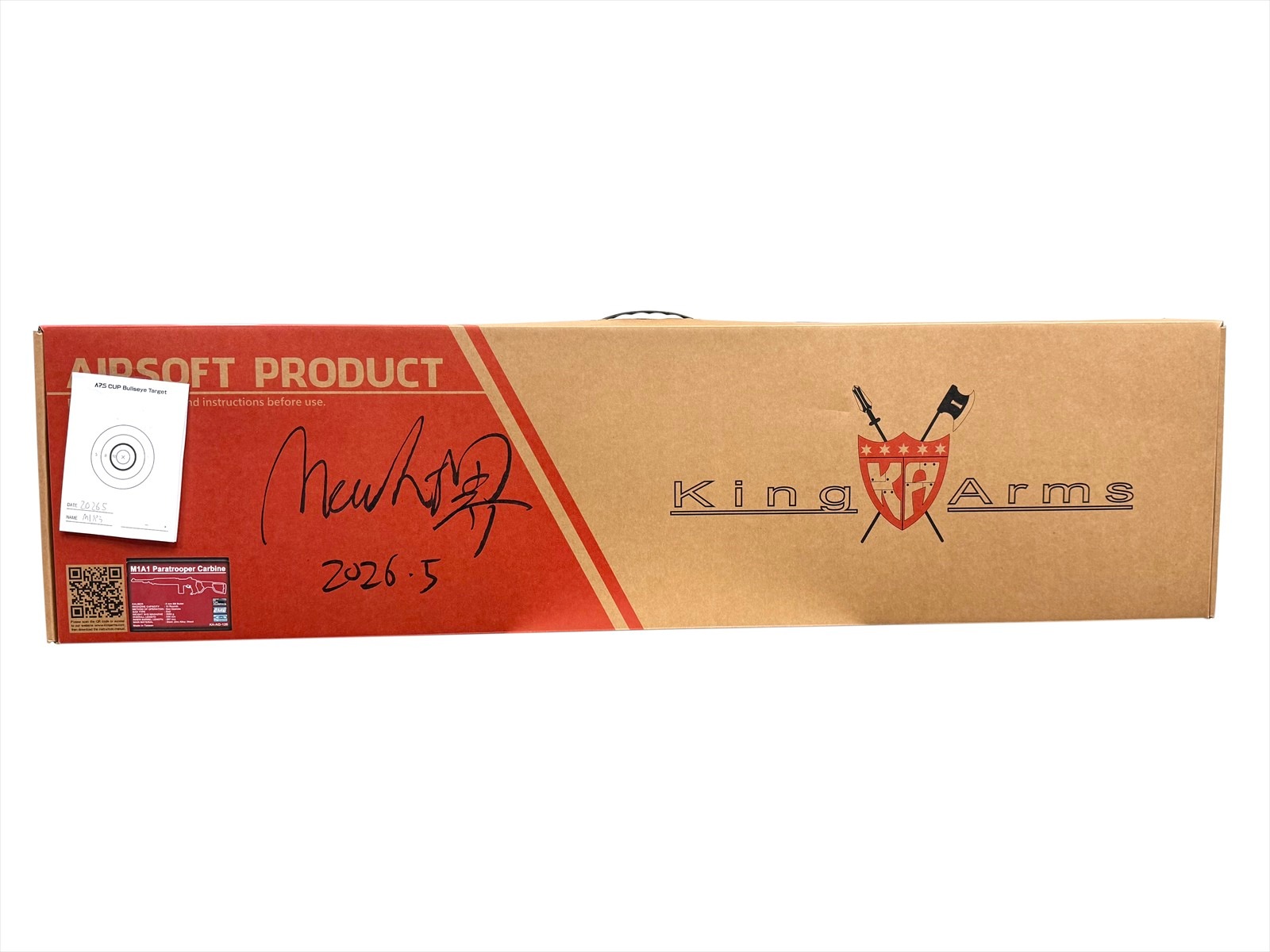 マック堺レビュー品】EMG King Arms CO2GBB M1 Paratrooper [11751