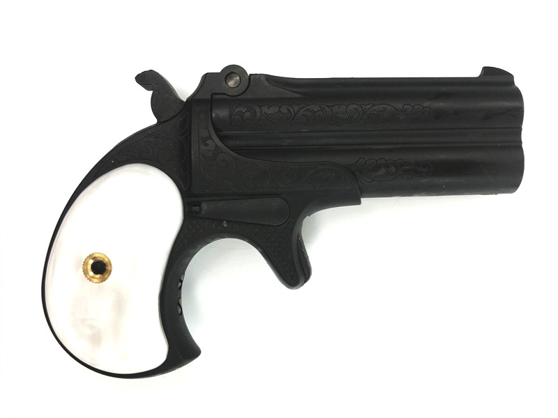 売り切れ【特選中古品】発火モデルガン CAW/MULE レミントン ダブル