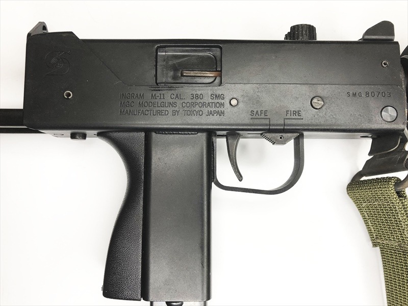 売り切れ【特選中古品】発火モデルガン MGC イングラムM11 MG-BLK