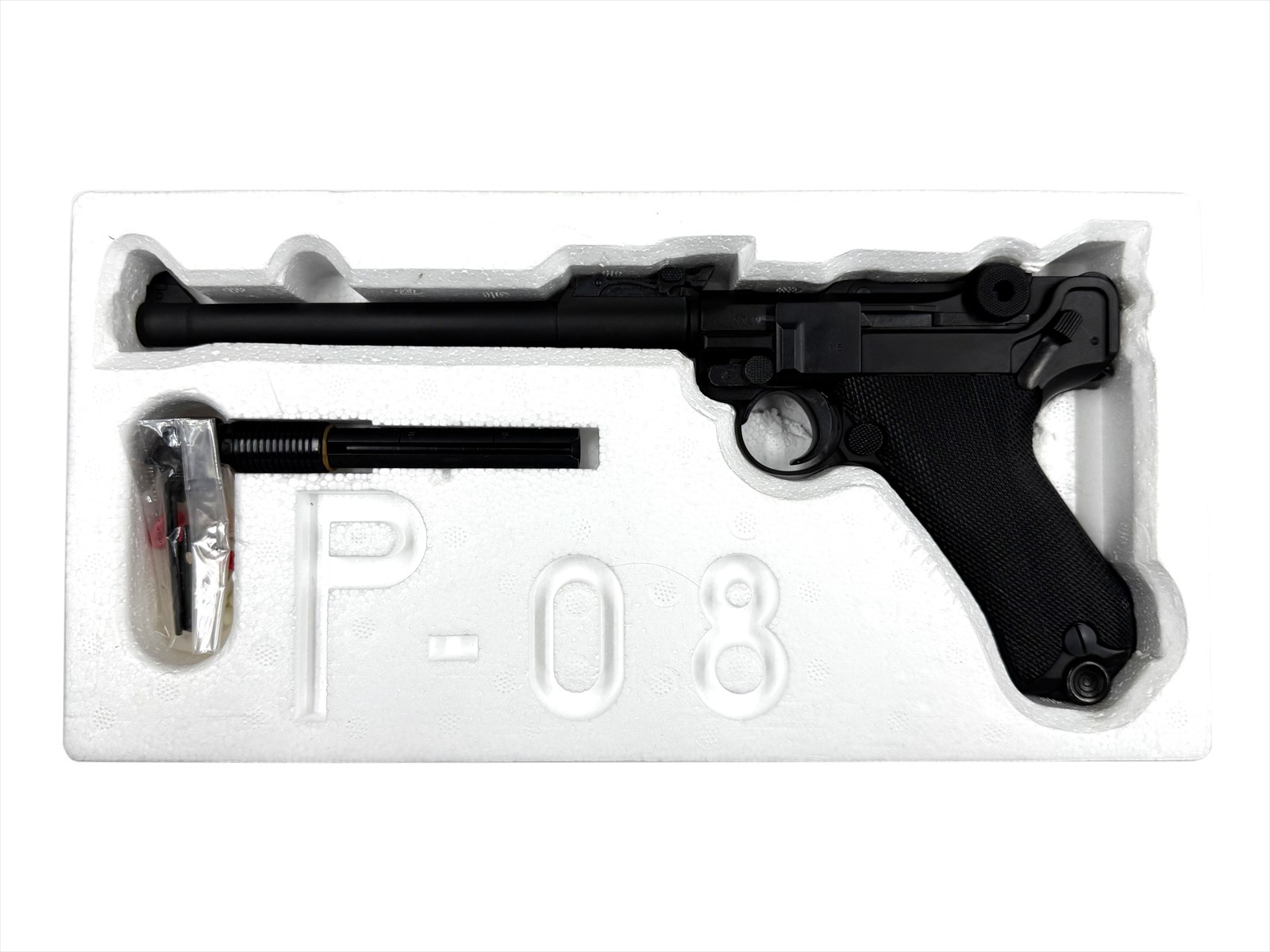 特選中古品】ガスブローバック タナカワークス ルガーP08 DWM 8インチ