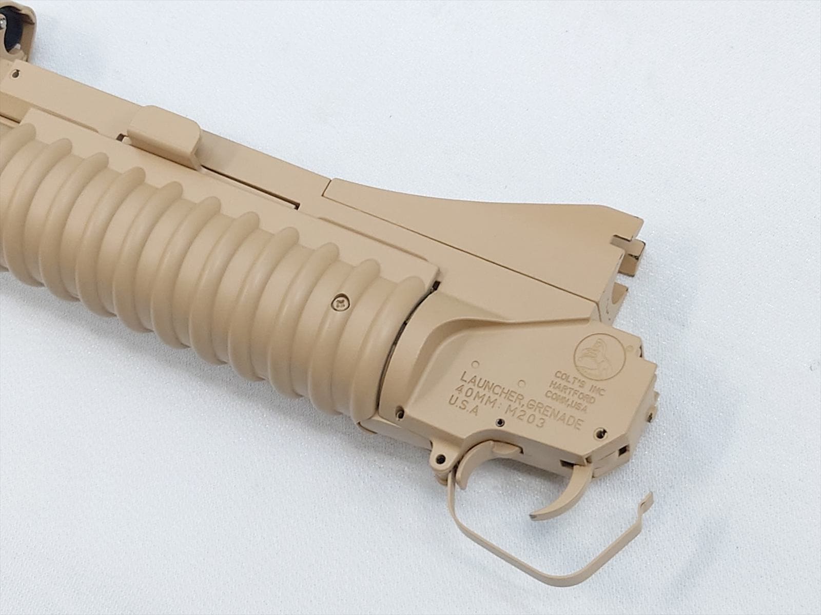 特選中古品】グレネードランチャー メーカー不詳 M203 ショート TAN