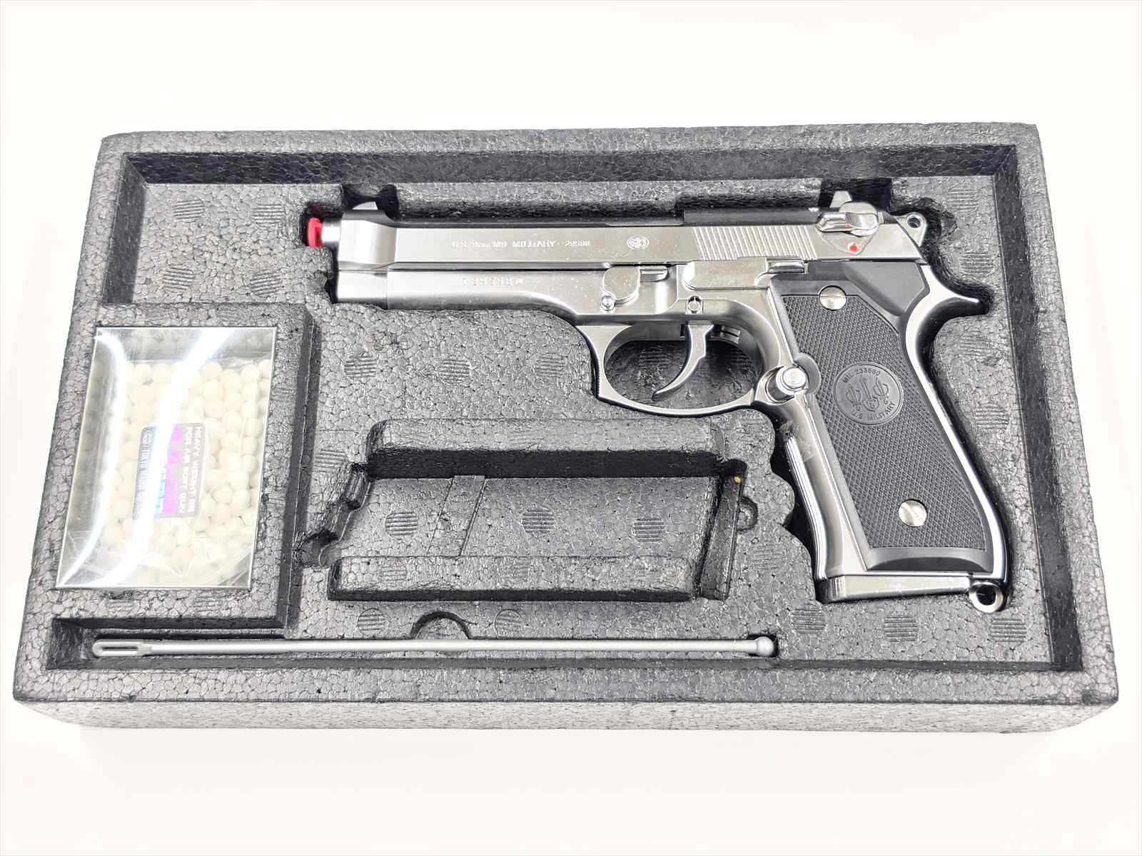 特選中古品】ガスブローバック 東京マルイ ベレッタM92F クローム
