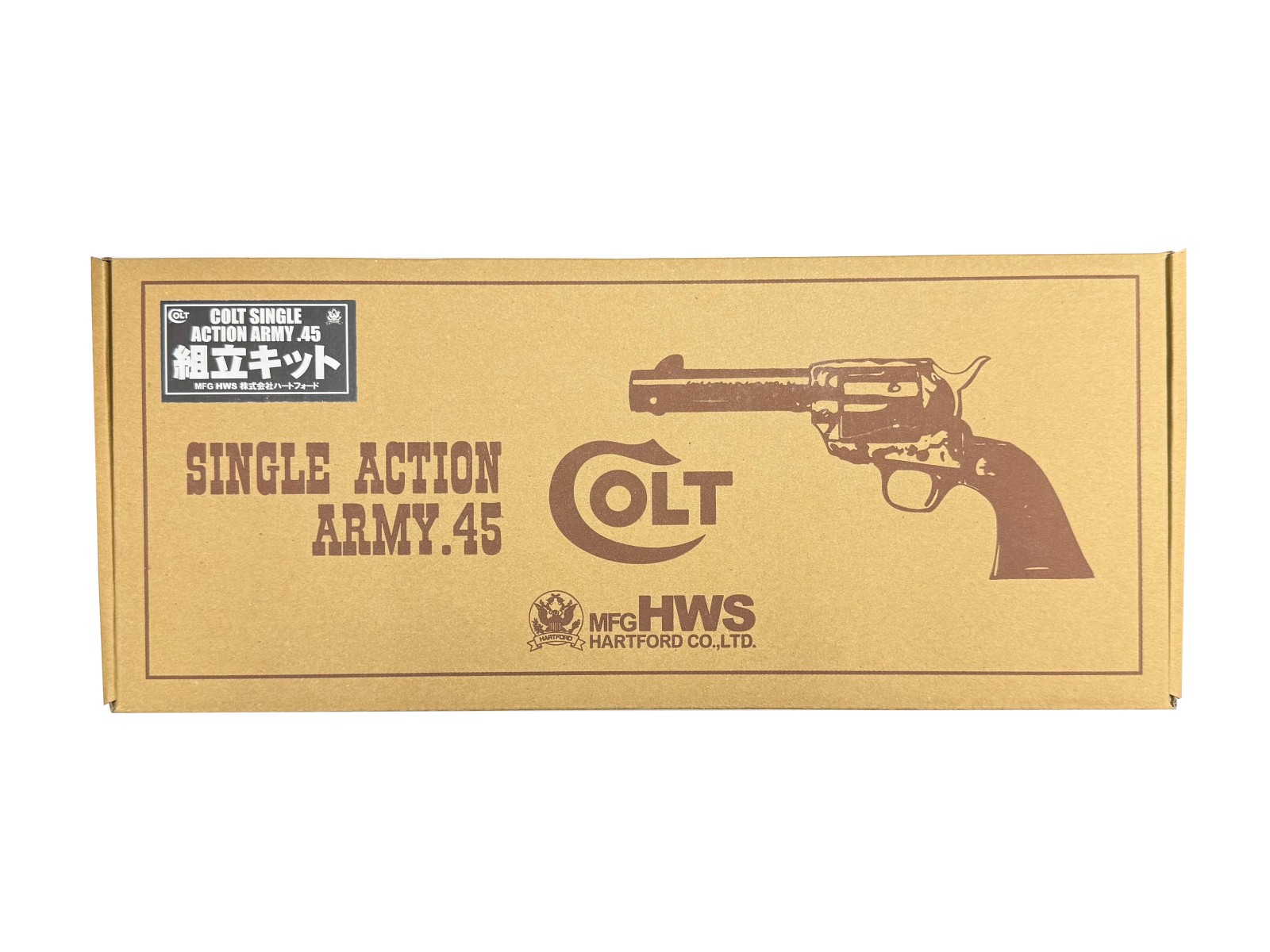 HWS ハートフォードSAA.45　FDC　組み立てキット　組立済 Amazon | 【発火モデルガン】 組立キット SAA.45 ピースメーカー