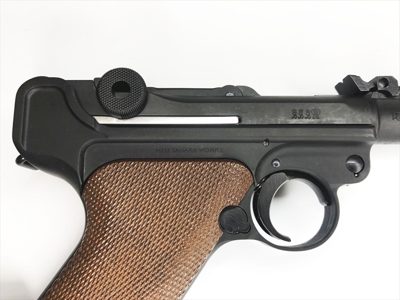 特選中古品】ガスブローバック タナカワークス ルガーP08 DWM 8インチ