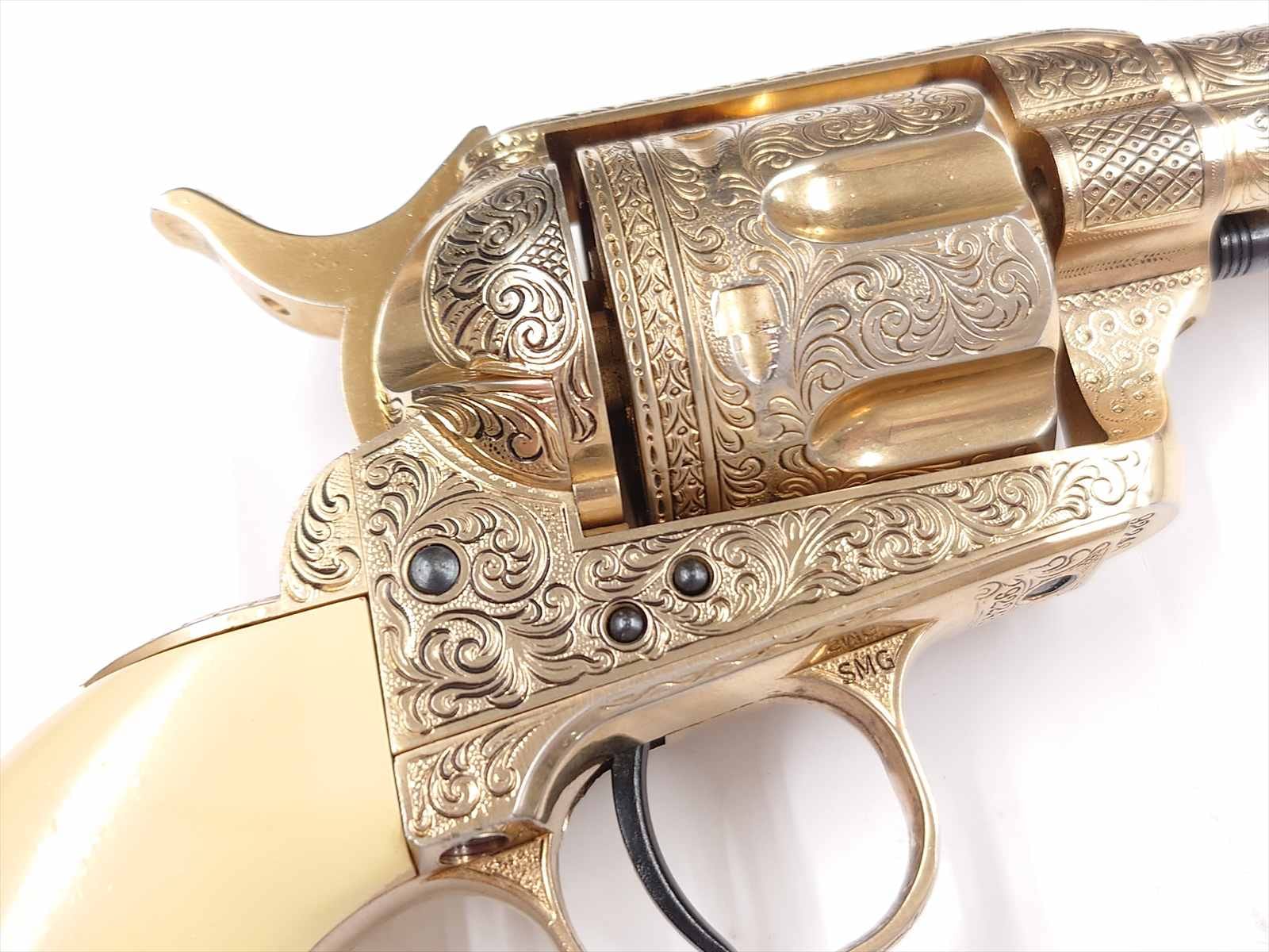 フランクリンミントモデルガン　テディルーズベルト　カートリッジ付きコルトSAA 特選中古品】ダミーカート式金属モデルガン マルシン/フランクリン