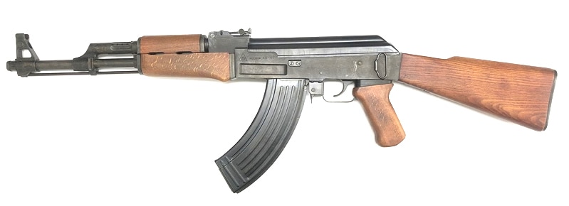 売り切れ【特選中古品】金属発火モデルガン ハドソン AK47 木製 