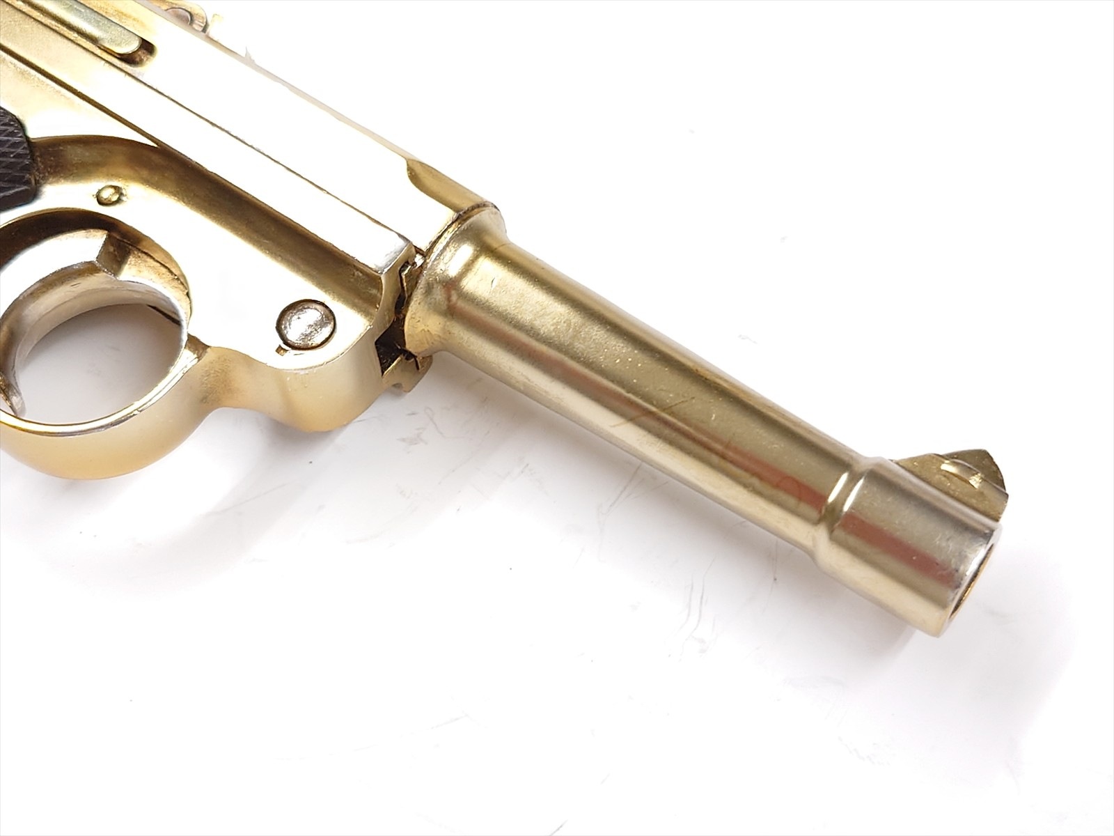 特選中古品】金属製発火モデルガン MGC ルガーP08 4inch 当時物販促