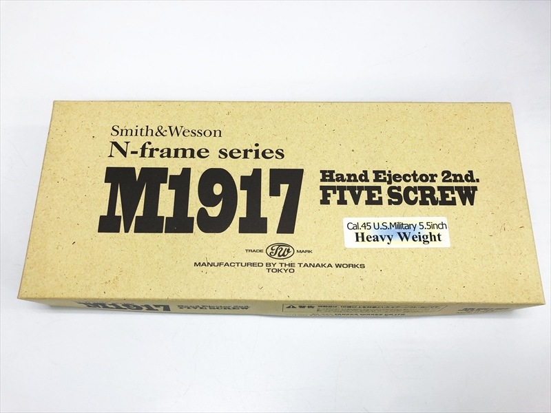 売り切れ【特選中古品】ガスリボルバー タナカワークス S&W M1917
