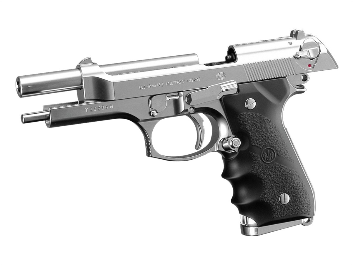 マック堺レビュー品特価】東京マルイ ガスブローバック M92F クローム
