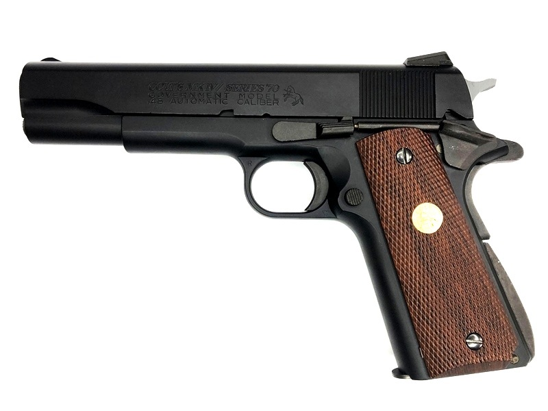 ガバメント、ガスガン、WA、ブローバック