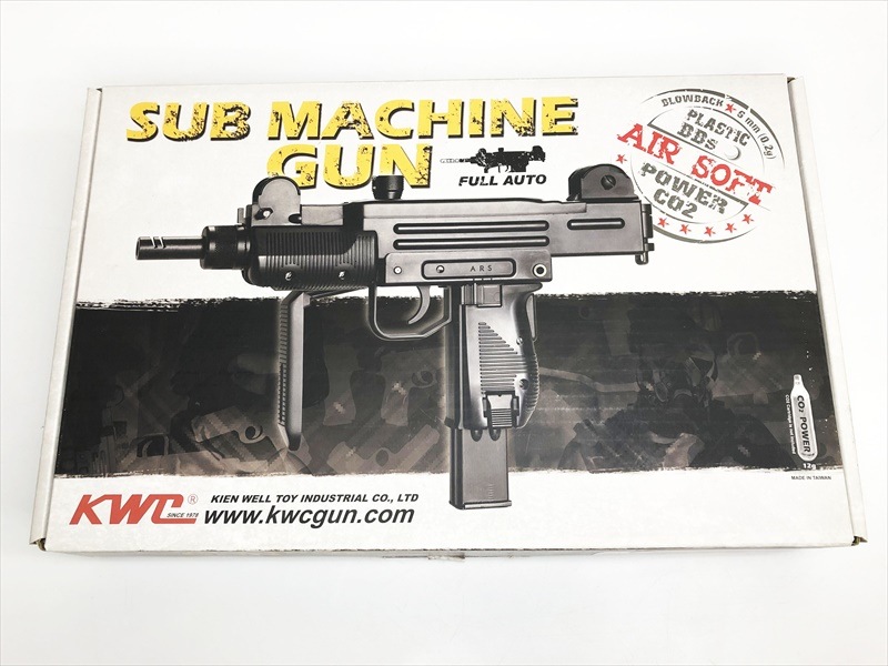 売り切れ【特選中古品】CO2ガスブローバック KWC ミニウージー ABS