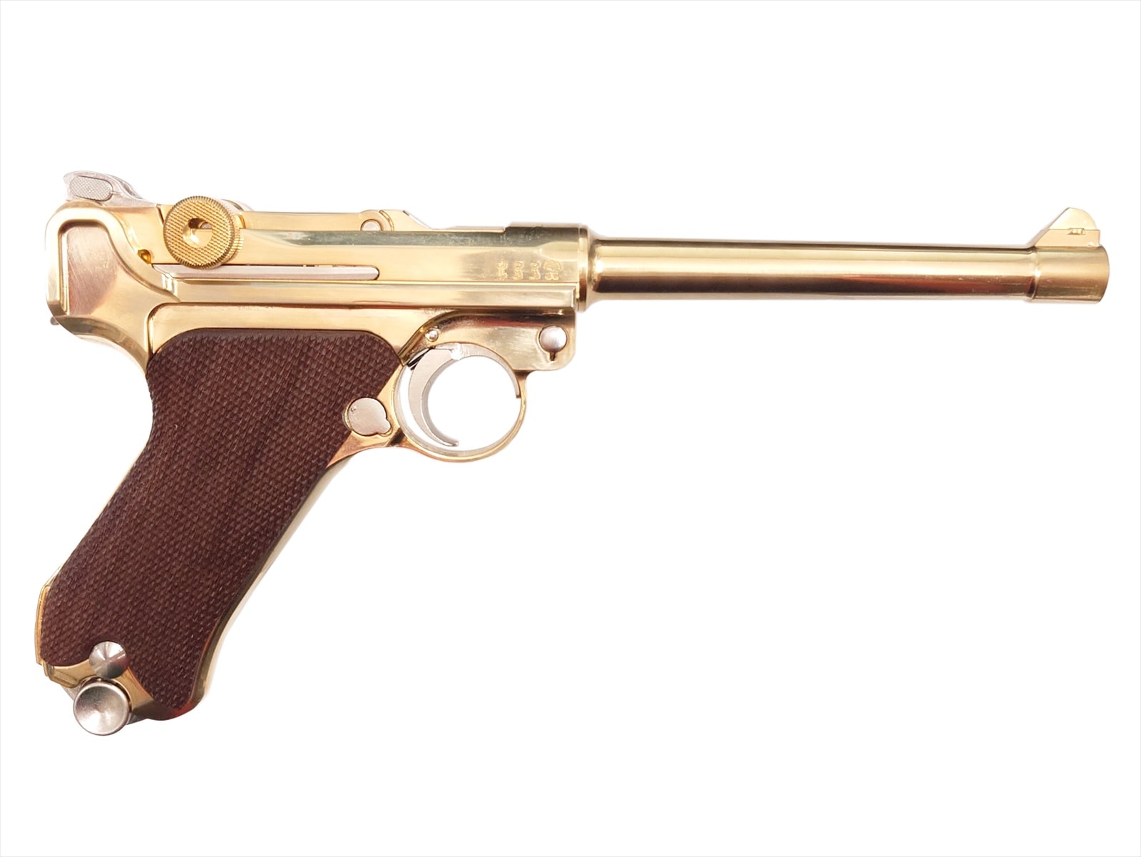 マルシン 金属モデルガン 完成品 LUGER P-08 6インチ MARINE