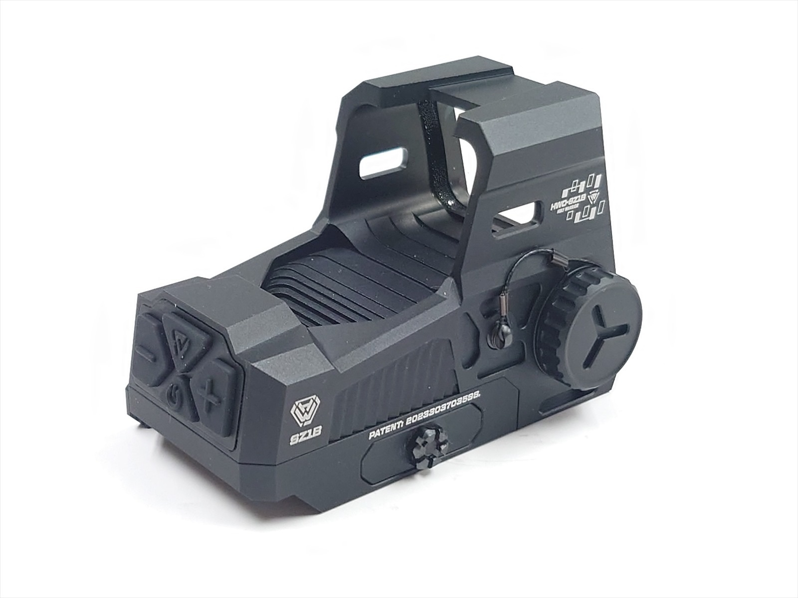 特選中古品】HOLY WARRIOR HWUD SIGHT HWO-SZ1B HUDドットサイト