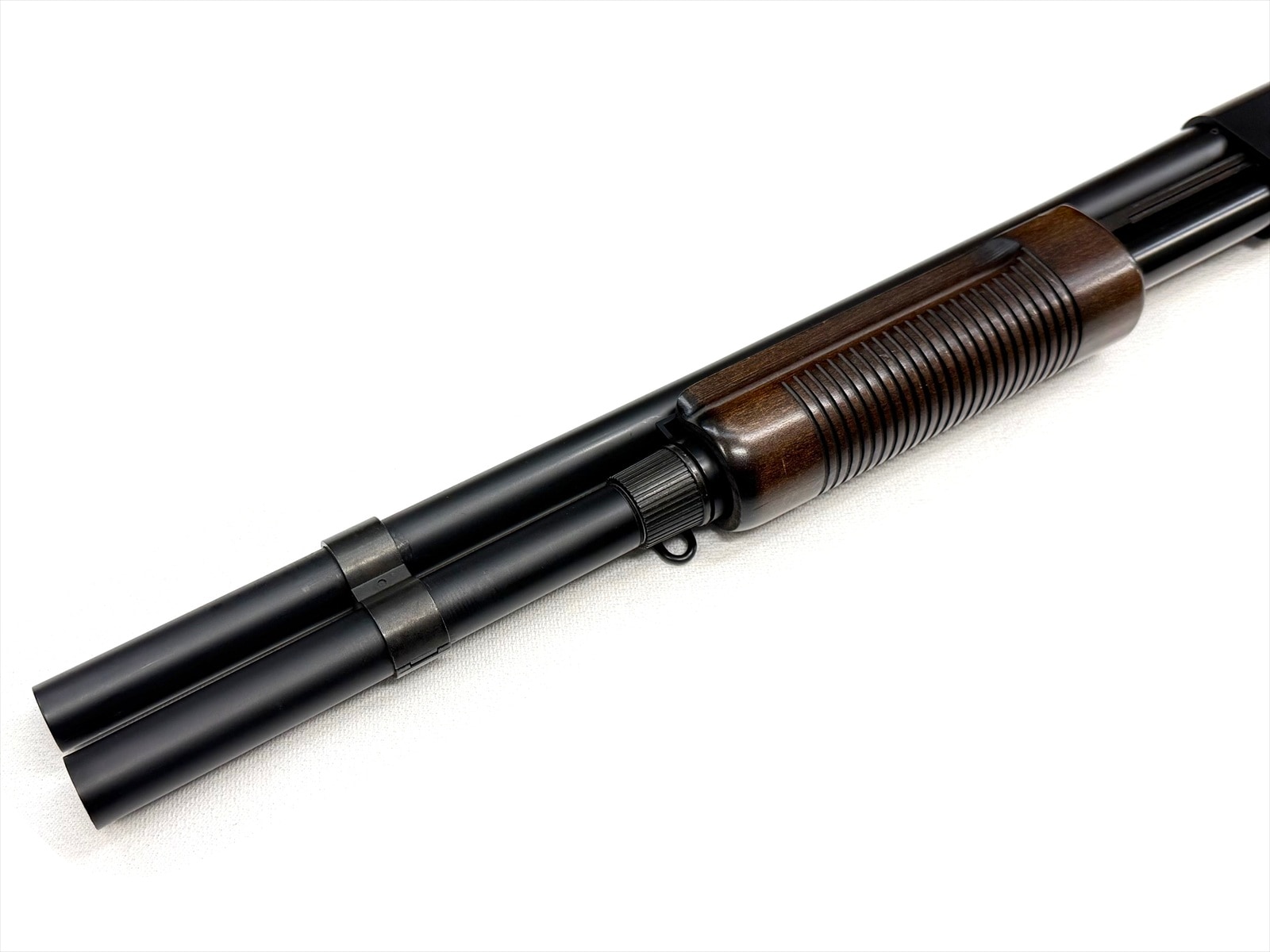 特選中古品】カート式ガスショットガン マルゼン M870 ウッドストック