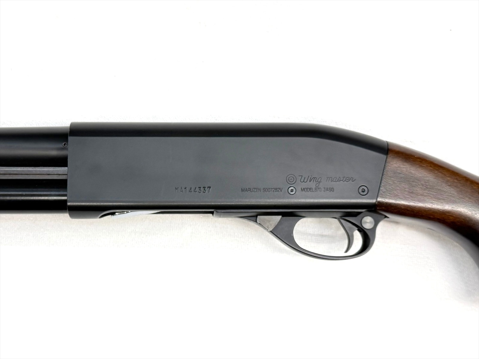 特選中古品】カート式ガスショットガン マルゼン M870 ウッドストック