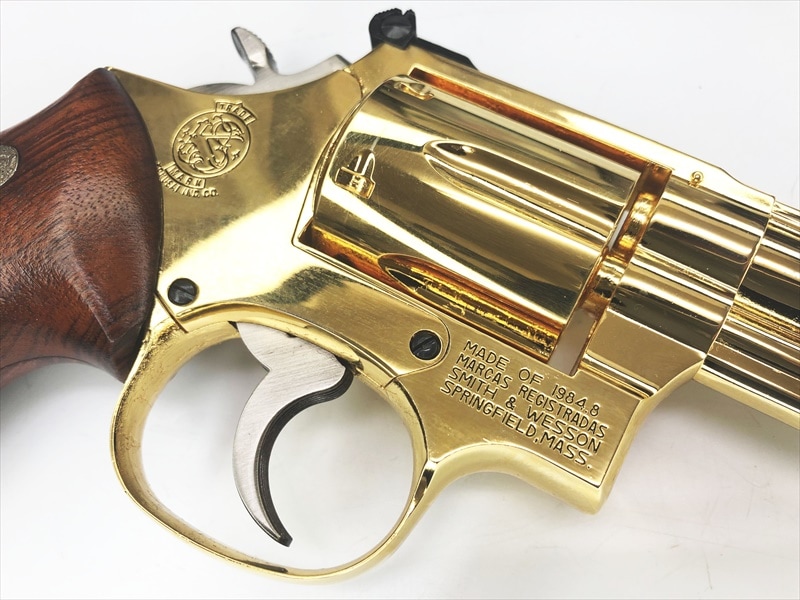 コクサイ S＆W M19 2.5インチ 木製グリップ付きモデルガン