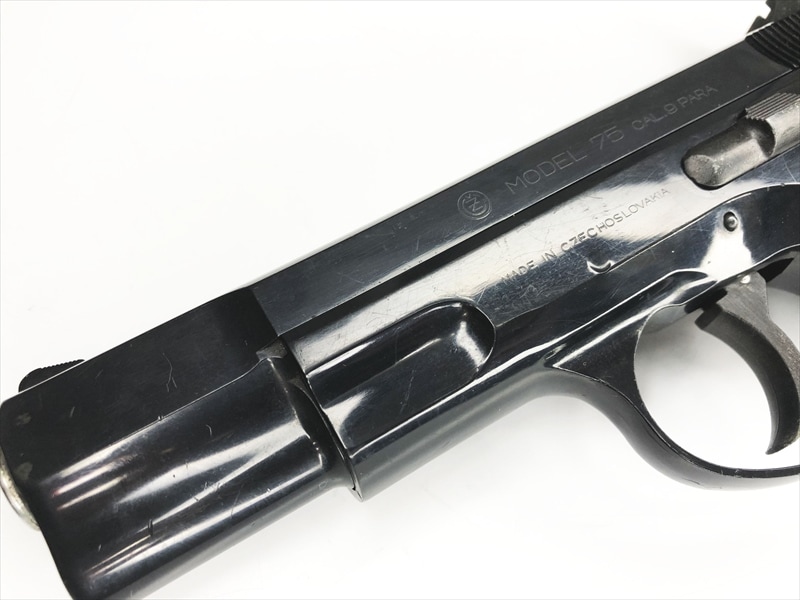特選中古品】固定スライドガスガン MGC CZ75 2nd ブラックABS