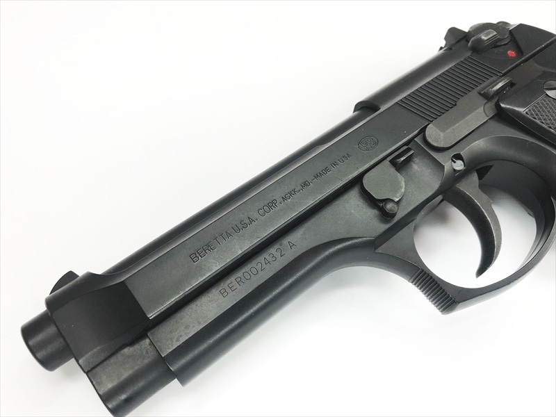 ガスガンM92Fモデル 特選中古品】固定スライドガスガン MGC ベレッタM92F サイクロン