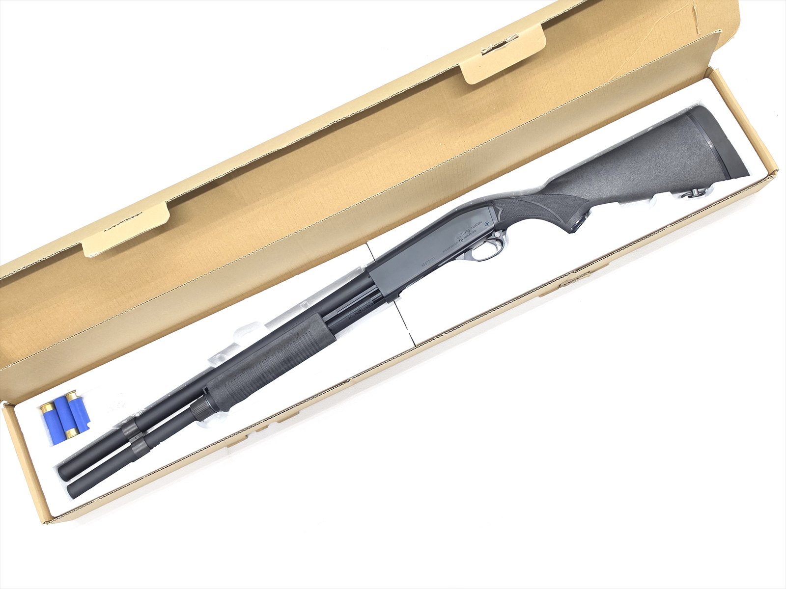 特選中古品】カート式ガスショットガン マルゼン M870 ブラック