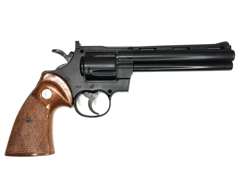 売り切れ【特選中古品】固定スライドガスガン マルゼン コルトパイソン