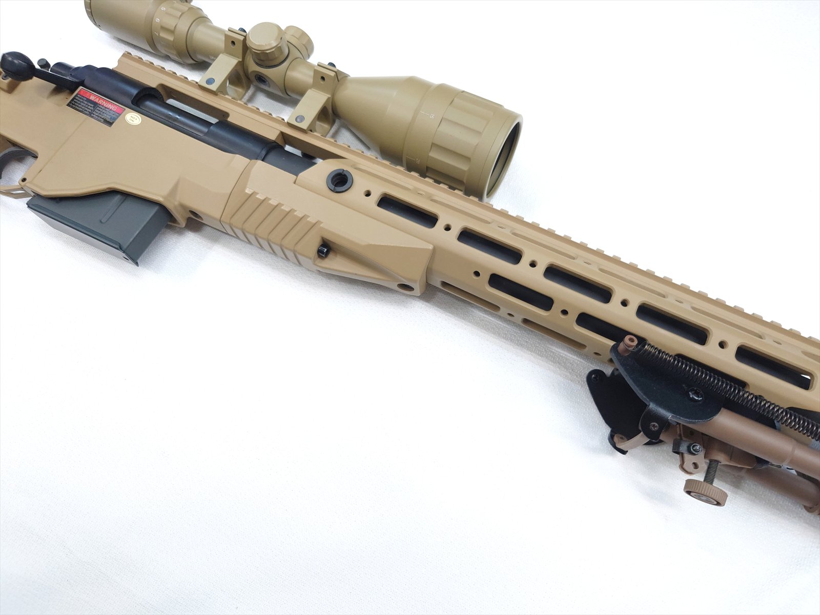特選中古品】エアコッキングガン ARES M40A6 デザートカラー フル
