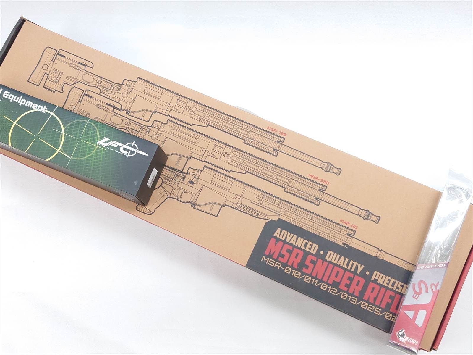 特選中古品】エアコッキングガン ARES M40A6 デザートカラー フル