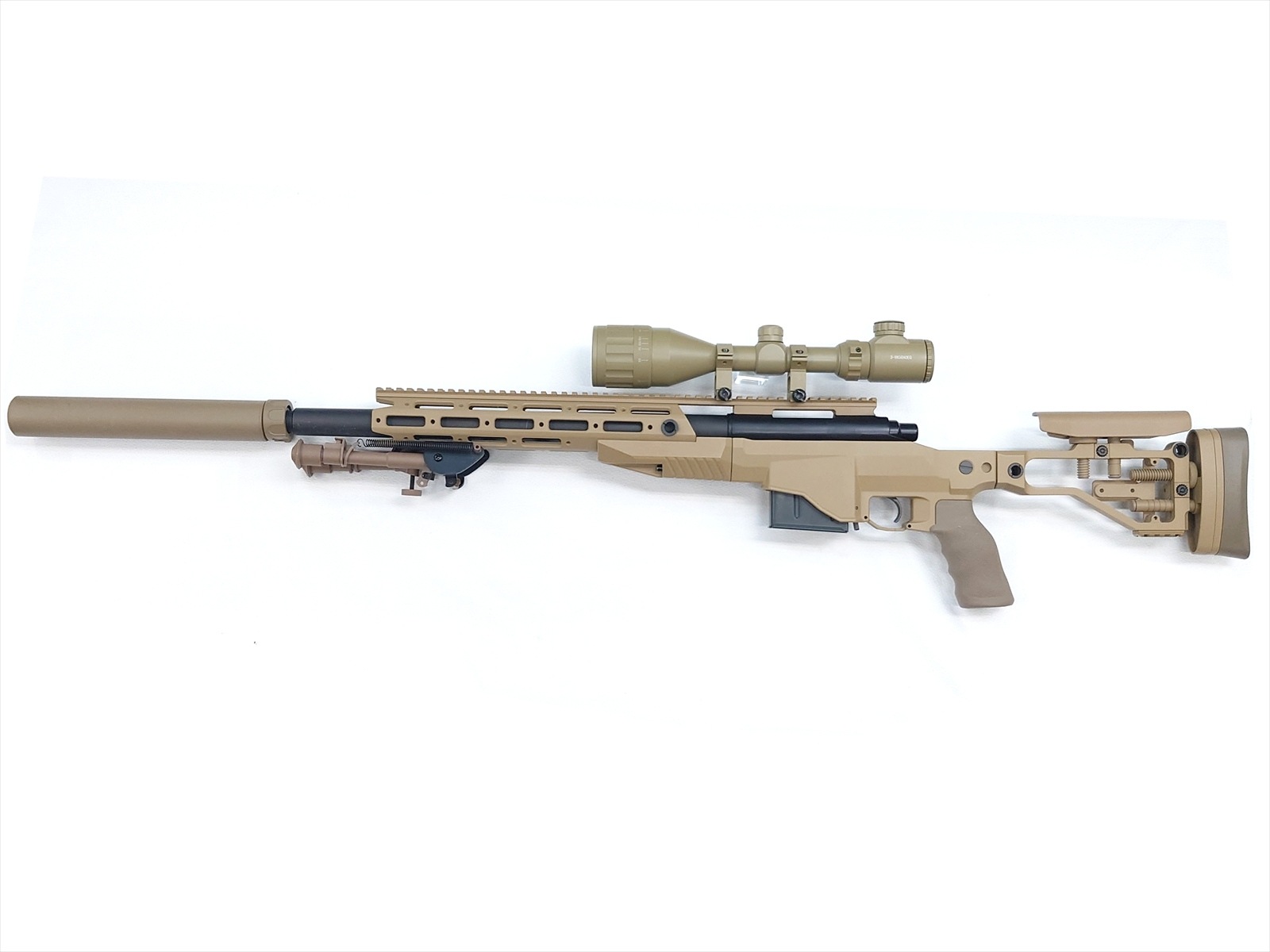 特選中古品】エアコッキングガン ARES M40A6 デザートカラー フル
