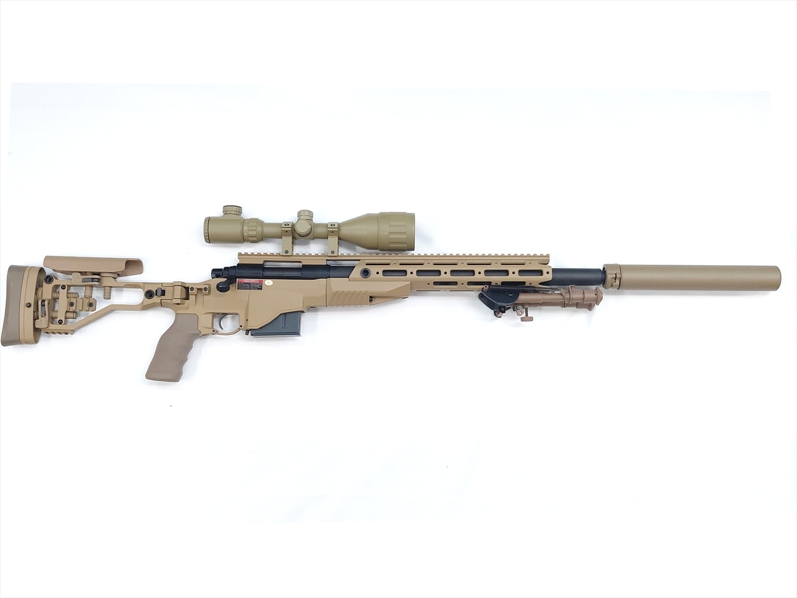 特選中古品】エアコッキングガン ARES M40A6 デザートカラー フル