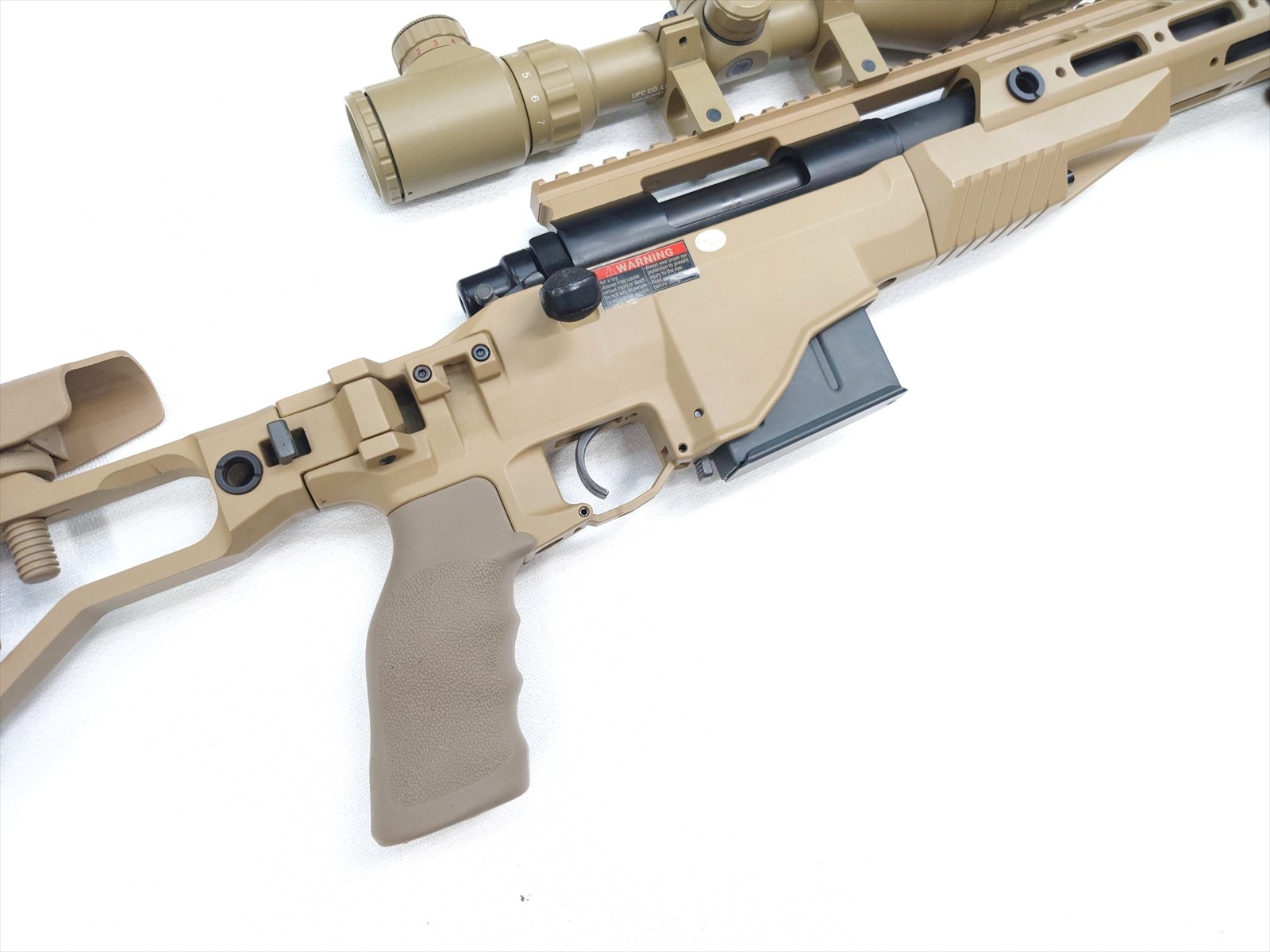 特選中古品】エアコッキングガン ARES M40A6 デザートカラー フル