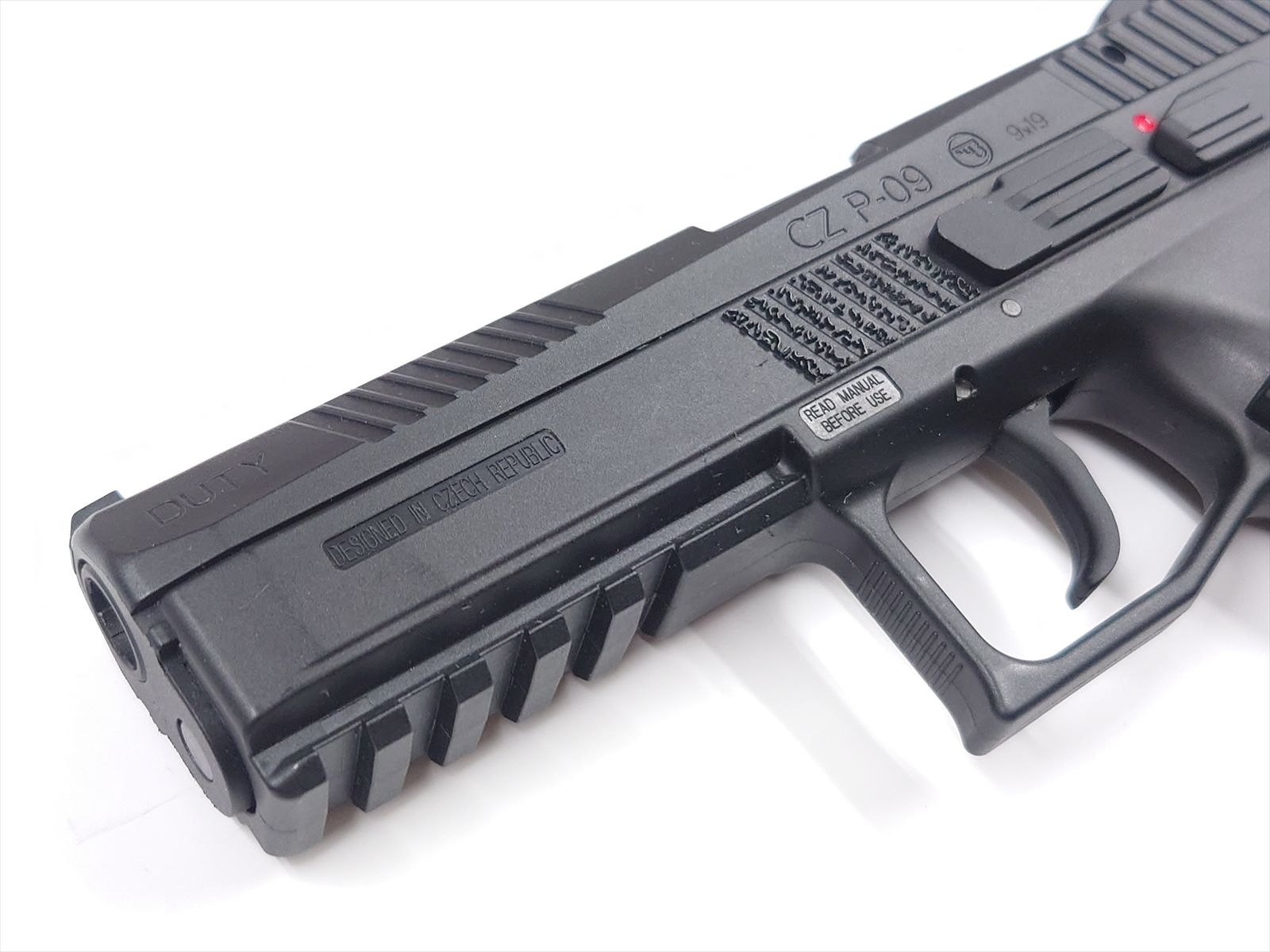 特選中古品】ガスブローバック KJworks CZ P09 DUTY ブラック CZ正規