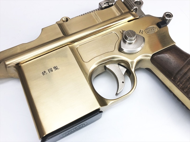 【オープニング大セール】 売り切れ【特選中古品】金属発火モデルガン マルシン モーゼル トイガン