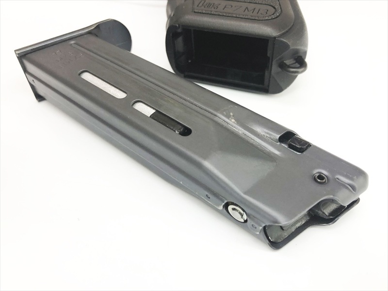 【ジャンク品】MGC H&K P7 M13 ガスブローバックガン MGC] H&K P7M13 ガスブローバック スクイズコッカー戻り難